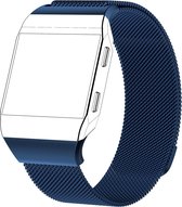 Eyzo Fitbit Ionic Band - Roestvrijstaal - 22cm x 2cm - Blauw - Small