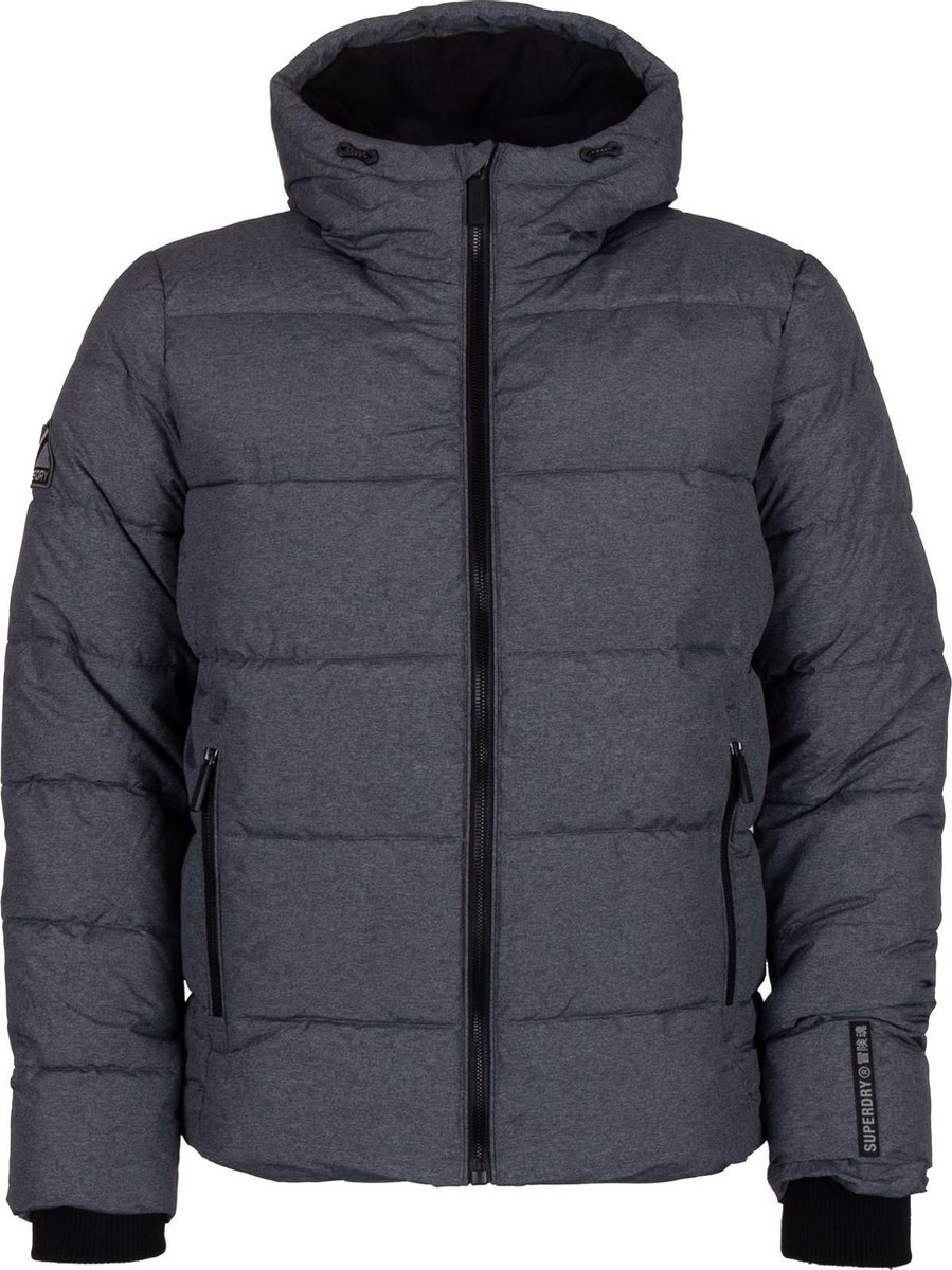 Superdry Sports Puffer Heren Puffer Zwart