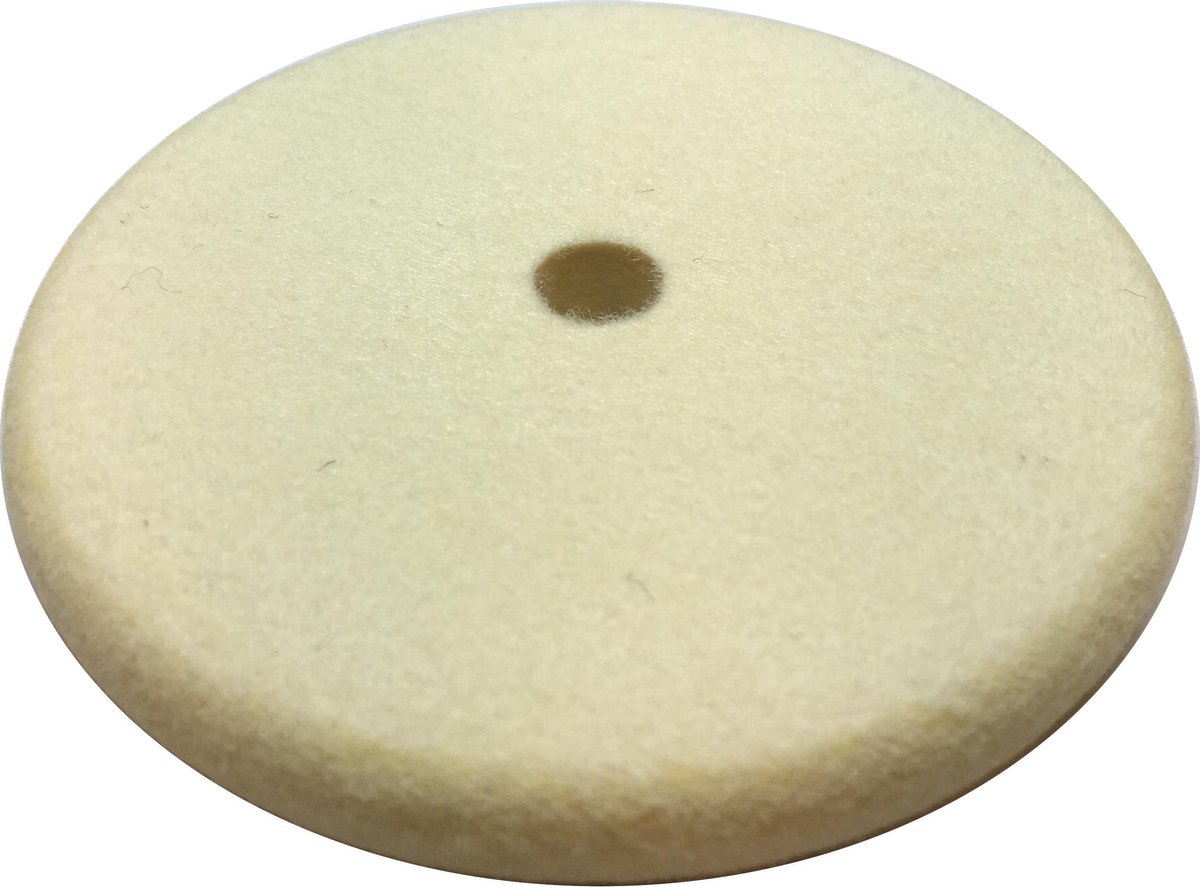 WIVAMAC Viltschijf convex 100 x 12 mm, d 12 mm