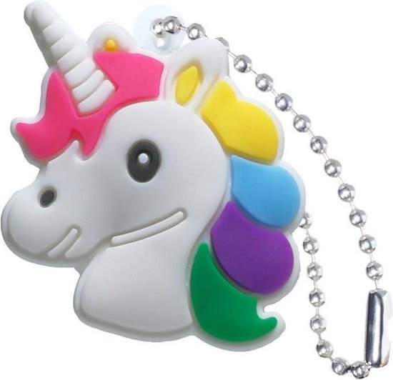 Akyol - Eenhoorn sleutelhanger - Unicorn - Paardenliefhebber - Leuk kado voor iemand die van dieren houd