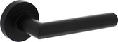 Intersteel Deurkruk Bastian op rozet ø52x10mm zwart