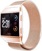 Eyzo Fitbit Ionic band-Roestvrijstaal- Small (22cm x 2cm)- Rosé goud