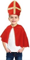 Sinterklaar pak voor kinderen 2-delig cape & mijter
