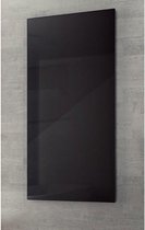 Infrarood stralingspaneel zwart glas 580 Watt 60x100cm, verlijmde voorplaat en achterplaat, Schloss