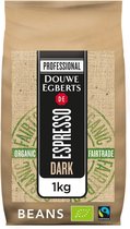 Koffie Douwe Egberts espresso bonen dark roast Organic