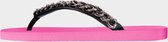 Uzurii Silver Large heren slippers, Neon Pink, maat: 45/46