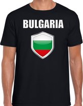 Bulgarije landen t-shirt zwart heren - Bulgaarse landen shirt / kleding - EK / WK / Olympische spelen Bulgaria outfit M