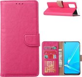 Oppo A52 / Oppo A72 / Oppo A92 - Bookcase Roze - portemonee hoesje