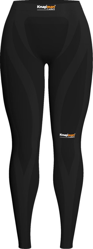 Knapman Ladies Zoned Compression Long Pants 45% Zwart | Compressiebroek lang  (Legging)... | bol.com