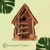 Duurzaam Vogelhuisje opening van 32 mm Vogel Huisje met houten details | GerichteKeuze