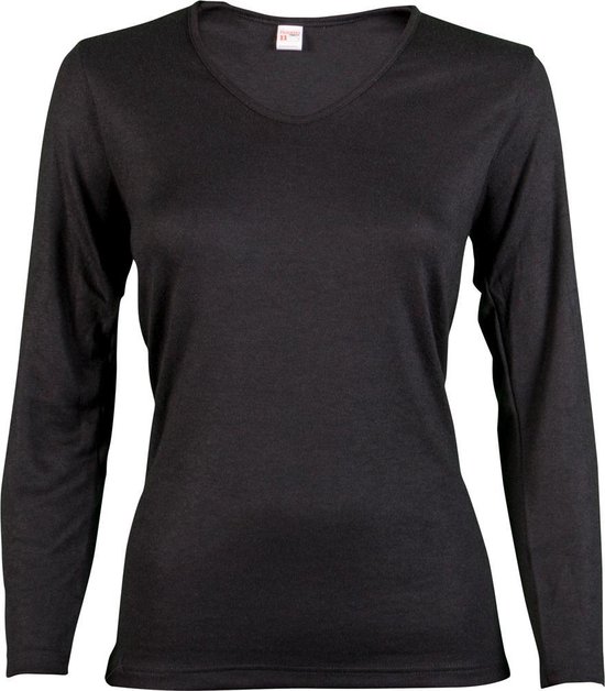Beeren Dames Thermo Shirt Lange Mouw Zwart XL