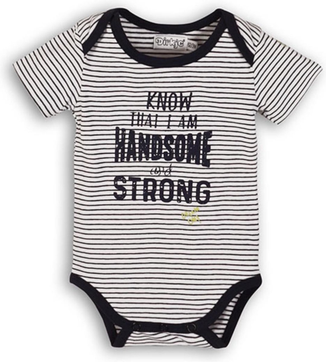 Dirkje romper Handsome navy/white stripe maat 62
