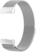 Eyzo Fitbit Charge 3 & 4 - Milanese Band Zilver- Roestvrijstaal - Large