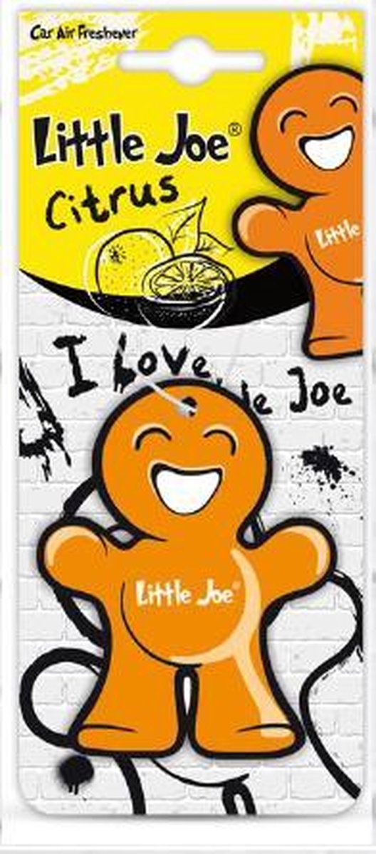 Little Joe Paper Citrus Luchtverfrisser