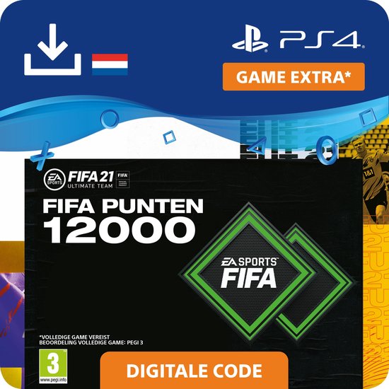 12.000 FUT Punten - FIFA 21 Ultimate Team - In-Game tegoed – PS4/PS5  Download - NL | bol.com