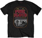 Tshirt Homme Pink Floyd -XL- AHM Tour Zwart