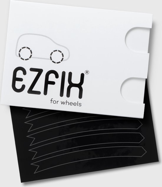 EZFIX for wheels krasverwijderaar: in Black Gloss voor alle Tesla modellen