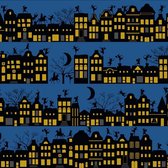 Cadeaupapier inpakpapier geschenkpapier rol Sint Silver 30 centimeter x 200 meter