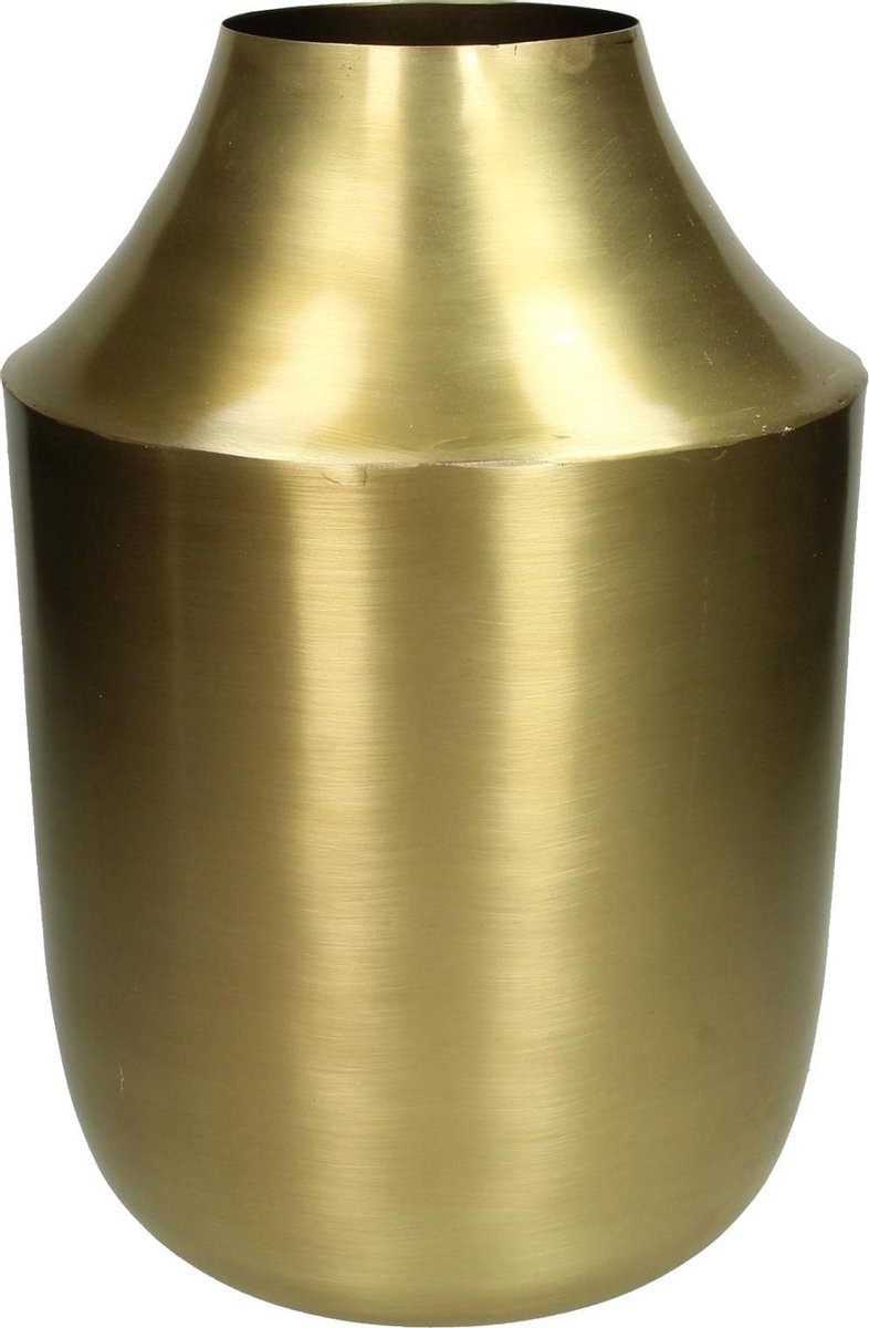 Wants&Needs Vaas Ijzer Goud 20 X 20 X 30