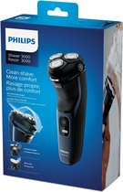 Philips Norelco Shaver 3100 Rasoir électrique 100 % étanche, Series 3000
