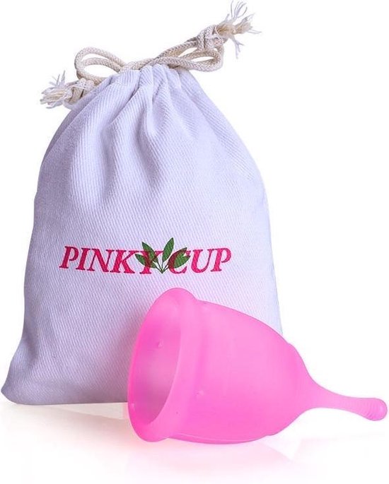 PinkyCup Menstruatiecup met Sterilisator - Medisch Siliconen Cups - Herbruikbaar - Milieuvriendelijk - PinkyCup