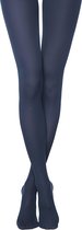 Dikke winterpanty 3D-effect (150-den), donkerblauw, maat XL.