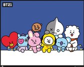 BT21 Group Poster 40x50cm