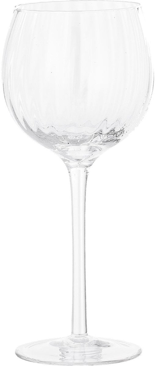 Bloomingville Wijnglas Astrid Wijnglas Transparant glas ø9.5 22cm.H