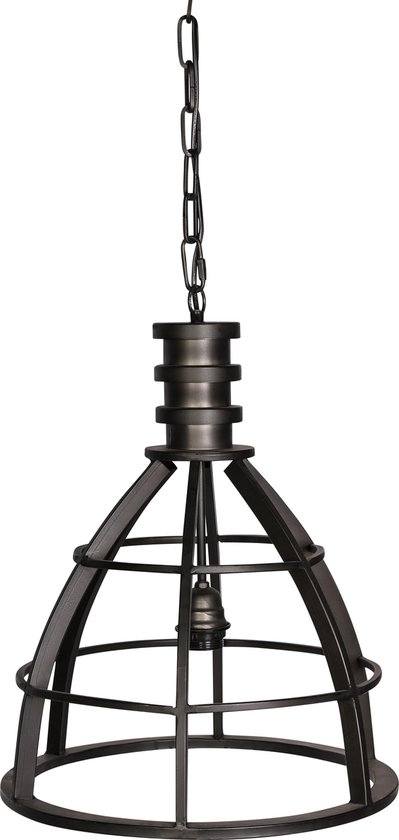 PTMD Hanglamp Denver Zwart S 40 X 40 X 52 | bol.com