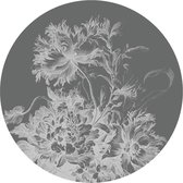 Behangcirkel Engraved Flowers SC-066 KEK Amsterdam