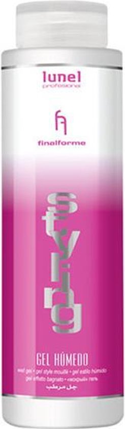 Gel humide hydratant et fixateur Lunel Professional, rend les cheveux  brillants avec... | bol.com