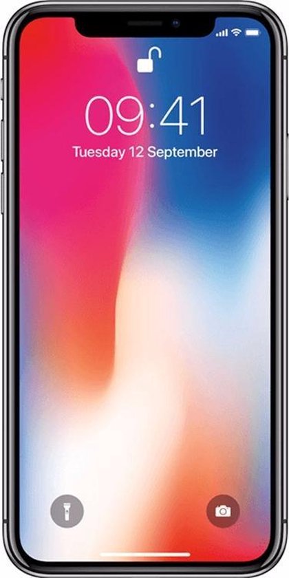 Apple iPhone X 14,7 cm (5.8") SIM unique iOS 11 4G 256 Go Gris | bol