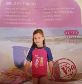 UV-T-shirt - Meisjes - Maat - 86-92