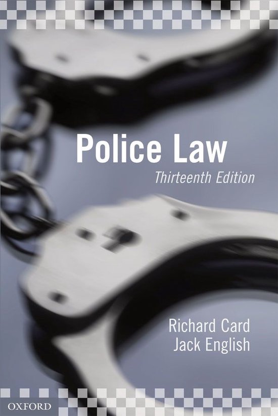 Police Law - cover