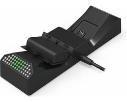 HORI - Dubbel oplaadstation voor Xbox Series X | S - Officieel gelicentieerd door Microsoft