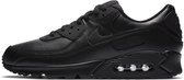 Nike Air Max 90 Leather - Heren Sneakers - Black/Black-Black - Maat 43