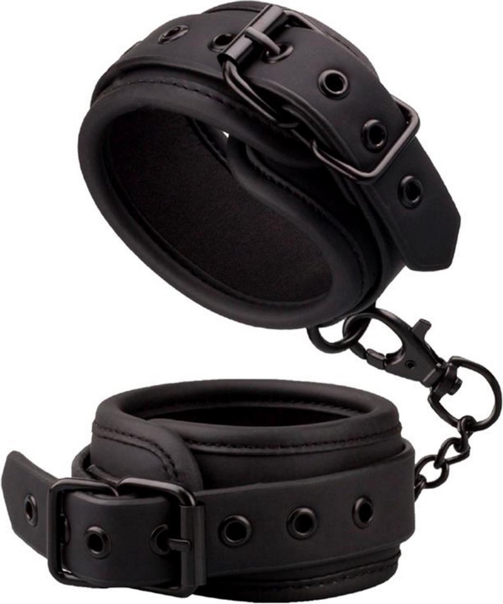 INTOYOU BLACK SHADOW - Ankle Cuffs Vegan Leather