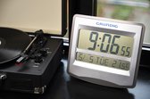 Station météo / réveil Grundig - avec horloge LCD - fonction snooze et calendrier.