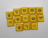 R-4 Hoogte - Keycap Voor Escape/Cijfer Toets - Key Cap - 1 van 12 Verschillende Willekeurig Gekozen SpongeBob - Toetsenbord - Gaming