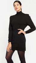 LOLALIZA Mini trui-jurk - Zwart - Maat M/L