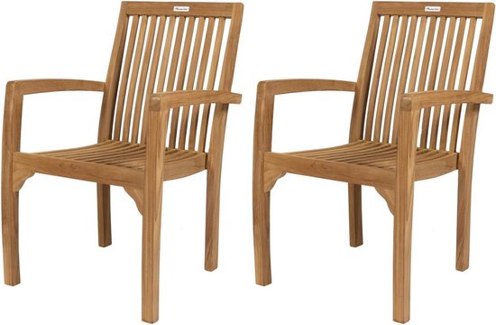 MaximaVida teak houten stoel Sunda - per stuks |