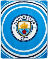 Manchester City Deken - Fleece - 125 x 150 cm