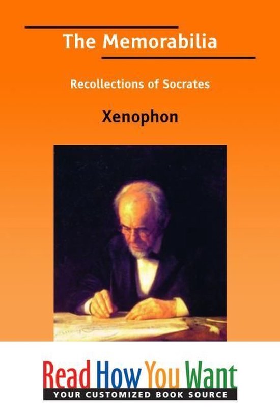 The Memorabilia Recollections Of Socrates - cover