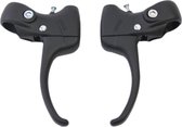 Remgreepset caliper - 12-14 kinderfiets - zwart