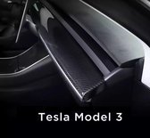 Tesla Model 3 Y Dashboard Paneel Carbon Trim Cover Cap Auto Interieur Accessoires Nederland België