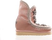 MOU dames winterboot WEDGE STARS - roze - maat 41