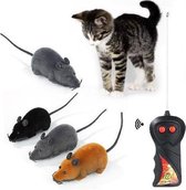 Bestuurbare Muis Kattenspeelgoed - Elektronisch - Grijs - Speelgoed voor dieren