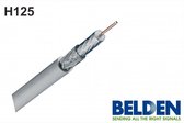 BELDEN H125 COAX 7MM 100 METER DOOS WIT PVC