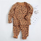 Leopard Pyjama set Bruin