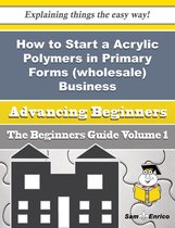 How to Start a Acrylic Polymers in Primary Forms (wholesale) Business (Beginners Guide)